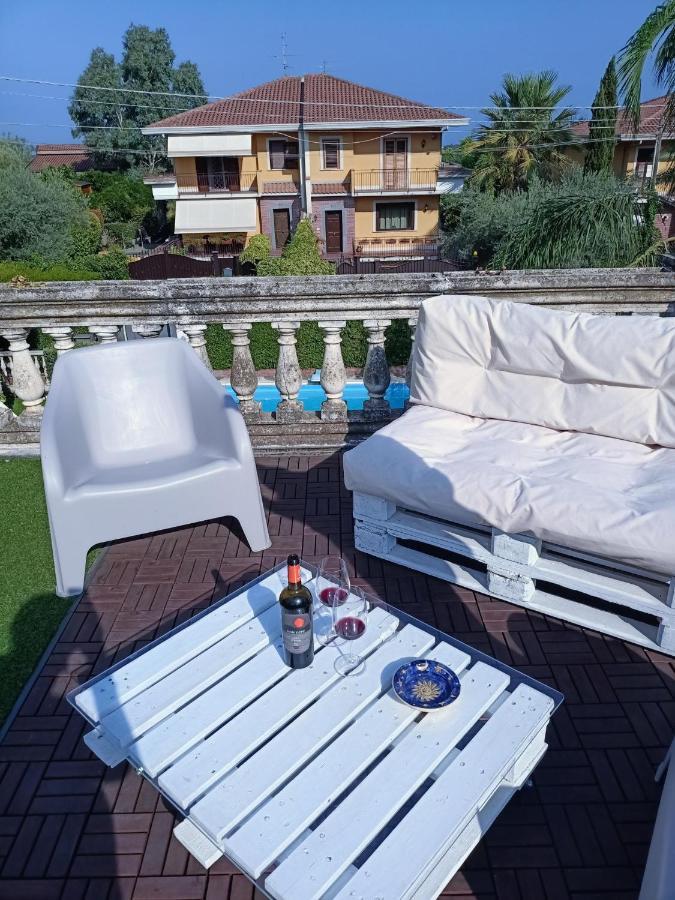 La Quintecita Villa Con Piscina Privata - Vicino Catania E Etna San Giovanni La Punta Exterior foto